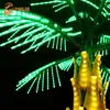 Height 3 meters wide 2 meters 16 leaves artificial plant tree light PVC artificial coconut tree light led palm palm tree light