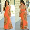 Casual Dresses Women Halter Sleeveless Maxi Dress Woman Female Ladies Boho Elegant Party Long