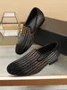 2023 Mens Fress Shoes Fashion Rinestone Casual Flats Designer Designer Swed Party Swee Swed Party Sweat-On Slip-On Business Loafers Размер 38-44