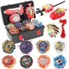 4D Beyblades Burst Surge GT Metal Fusion Toy Gyro Launchers Toupie Tops Fafnir Spinning Bey Blades Toys 231127