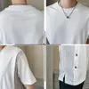 Herren T-Shirts 2023 Mode Stitching T-Shirts Männer Sommer Kurzarm Lose Beiläufige T-Shirts Rundhals Social Streetwear T-Shirt Tops Kleidung