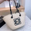 Women Beach Bag Grass Knitting Designer Bag Leisure Travel Outing Woven Tote Bags Large Capacity Classic hand made Shoulder Straw Bags