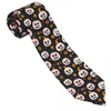 Bow Ties Happy Halloween Cute Raster Set Tie Skull Hip-Hop Street Cravat Wedding Slips Skjorttillbehör