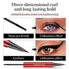 2 In 1 Eyeliner Mascara Lasting Waterproof Non-Smudge Quickily Drying Smooth Matte Black Liquid Eyeliner Pen Eye Makeup Cosmetic