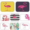 Tapijten deurmatige woonkamer tapijt roze elegante flamingo herbruikbare wasbare wasbare tapijt slaapkamer gang anti-slip stofdichte keukenmatten tatami