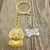 Keychains Cairn Terrier Key Chains Fashion Pet Dog Jewellery Car Keychain Keyring para homens