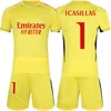 Klubbteam 23 24 målvakt Soccer Kepa Arrizabalaga tröjor Set Man Kids Long Sleeve Andriy Lunin Thibaut Courtois Iker Casillas Navas Football Shirt Huangma