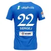 23/24 Al Hilal Saudi Neymar Jr Soccer Jerseys 2023 Malcom Neves Sergej Koulibaly Football Shird Uniformfootball Uniform