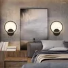 Wall Lamp Ring Square 12W Led Light Simple Modern Decorative Lamps For Living Room El Engineering Bedroom Bedside