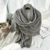 Halsdukar Autumn Winter Cotton Linen Men Scarf Warme NeckerChief Long Soft Pashmina Shawl Male Bufandas Designer Brand Men's Scarves 231127