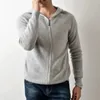 Men's Sweaters 2023 AutumnWinter Simple Solid Knitted Cardigan Cashmere Sweater Coat Fashion Brand Versatile Casual Top Tren 231127