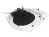 Party Hats 1pc 20s 30s Pillbox Fascinator Hat Cocktail Wedding Tea With Veil3838820