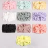 Haar-Zusätze 20pc/lot große 5-Zoll-Spitze-Bogen-Baby-Turban-Stirnband-Kopf-Verpackungs-Kind-Bögen-Kind-Mädchen-Baumwolle