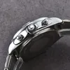 2023 Marca de topo de alta qualidade BREITLINX Relógio masculino cronógrafo Panda Bullet Watch Strap Sapphire Mirror Multi-Function Chronograph Automatic Quartz Man Watch
