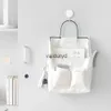 Storage Bags 1 Set Hanger Organizer Bag Useful Double-sided Net Pockets Door Behind Seamless for Bedroomvaiduryd