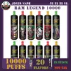 RM Legend 10K Puffs Original Einweg-Vape-Stift, 20 ml, vorgefüllt, 0 % 2 % 3 % 5 %, 650 mAh, wiederaufladbare Batterie, Luftstromkontrolle, 20 Geschmacksrichtungen, RandM Legend, schnell auf Lager