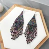 Dangle Earrings Most Bohemia Jewelry Accessories Handmade Seed Beaded Drop Boho Long Tassel Beads For Women