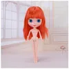Куклы 30 см шарнирные BJD для девочек, кукла Блит, цвет волос, макияж «сделай сам», телесное платье, игрушки для девочек, подарки для детей 231124