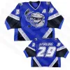 C2604 Custom UHL 희귀 Danbury Trashers 2004-05 하키 저지 브렌트 그레츠키 스코트 스털링 스털링 마이크 베이 락 galante wingfield Jon Mirasty BR