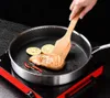 Factory Direct S 304 Rostfritt stål Stekpanna omelett PAN Tre-Yer Steel Domestic Steak Pan Non Stick Pan269S4116115