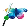 Kite Zubehör 1Set Kinder Cartoon Schmetterling Papagei Schwalben Adler Thema Mit Griff Kinder Fliegen Outdoor Spielzeug Geschenke 230426