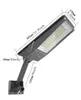 98 SMD Solar Solar Wall Lights Hög Brightness 3 Mode rörelse Sensor Solar Street Light Wall Lamps 5000mAh Batteri