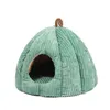 Mats Hot Sell Cat House Dog for Cats 수면 침대 작은 개 애완 동물 따뜻한 매트 겨울 침대 새끼 고양이 동굴 둥지 집 홈 강아지 창문 드롭 핑