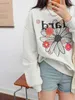 Autumnwinter Mardi Sweatshirt Women's Daisy Flower Sydkorea East Gate Fashion Brand Par Top Clothing