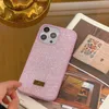 Luxe Bling Glitter Crystal Flash Diamond Telefoon Case Voor iPhone 15 14 13 12 11Pro Max 14 15plus Mode shockproof Case Cover