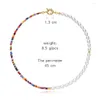 Chains Pearl Stone String Of Beads Necklace For Women Summer Star Chain Choker Bohemian Jewelry Gift