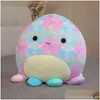 Plush Dolls Squish Toy Animals Doll Kawaii Octopus Soft Cute Stuffed Cartoon Cushion Birthday Gifts For Kids Girls 220119 Drop Deliver Dh9Qi