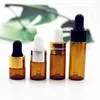 Eye Dropper Bottle Empty Tincture Bottles for Essential Oils Droppers Containers Refillable Glass Dropper Uinco