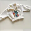 Ensembles de vêtements Ensembles de vêtements Hiver Chaud Garçons Épaissir Demi-Zip Veste Polaire Pantalon Bébé Garçon Survêtement Enfants Vêtements Enfant Fille Outfit 2 Dhzq4