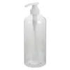 Lagringsflaskor 1000 ml Shampoo Bottle Lotion Press Travel Containers Refillerbar flytande tvål