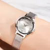 Montre de luxe pour femmes, montre de luxe de haute qualité, édition limitée, étanche, batterie à quartz, en acier inoxydable, 23mm