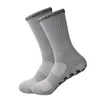 Sportstrumpor Män och kvinnliga fotbollsstrumpor Sportstrumpor som inte slår Silicone Bottom Soccer Basketball Grip Socks 231124