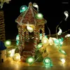 Strings 2M 20 Lights Ocean Series LED Light Seahorse Seastar Fairy do domowej sypialni wystrój ciepłego/białego 1PC
