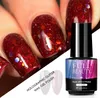 Kits de arte para unhas 24 unidades Conjunto de esmaltes de gel de cor pura Embeber fora Uv Glitter Verniz Base semi permanente Top Coat Lacas foscas Drop Del Dhss4