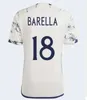 2023 Italië voetbaltruien Maglie da Calcio Pellegrini Chiesa Barella Italia volwassen kinderen Kits 23 24 Mannen Kits Voetbal Shirts Uniform