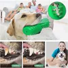 Brinquedos de mastigar dental para cães, escova de dentes saudável e fresca para limpeza de dentes de cachorro, cacto de raça grande, escova de dentes molar, suprimentos para animais de estimação