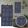 Storage Bags Hanging Lamp Chain Replacement Easter Eggs Large Paper 12 Pocket Creative Month Bag Cabinet Door Back Wall