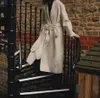 Toteme Cashmere Wool Blend Robe with Belt Coat