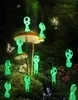 Nyhetsartiklar 10st Lysande träd Elf Micro Landscape Character Decoration Outdoor Glowing Miniature Garden Statue Potted Plant in9910794