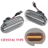 Autres feux de signalisation 2pcs LED Dynamique Turn Side Marker Light pour Renat Clio 1 2 Megane Espace Twingo Master Nissan Opel -Benz Smart Dro OTCbw