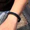 Charm Bracelets HI MAN Design 6mm Tiger Eye Multilayer Leather Bracelet Men Natural Stone Magnetic Wristband Jewelry Bangle Wholesale