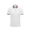 4xl Polo Solid Luxury Marque Vêtements Bulberry Womens Casual Check Polo Polo Côtes courts Fit Slim Man Polo Shirt Button Coll Lovers Tops 4xl