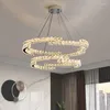 Lustres De Luxe Chorme LED Décor À La Maison Lampes Suspendues Pour Restaurant Chambre Salon Intérieur Lumière Lustre Luminaire