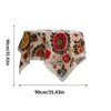 Tafelkleed Boheemse tafelkleed rechthoekige bloemen Ptotection Cover Anti-Dust Dining for Picnic Camping Kitchen Party