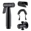 Bath Accessory Set Toilet Douche Bidet Head Handheld Hose Spray Muslim Sanitary Shattaf Kit Shower With Hose&Holder Bathroom Fixture