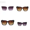Quadratische Mode-Sonnenbrille für Damen Luxus-Brille Strandmode-Accessoires Occhiali da Sole klassische Vintage-Karo-Designer-Sonnenbrille schwarz PJ042 C23